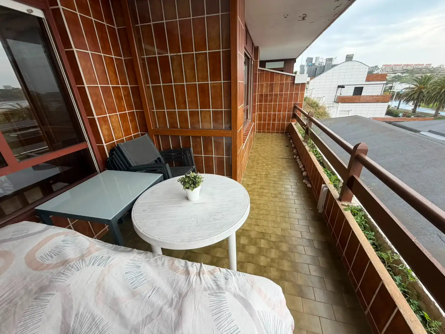 Terrasse von Wohnungen zum Verkauf in Suances mit Heizung, Parkett und Terrasse