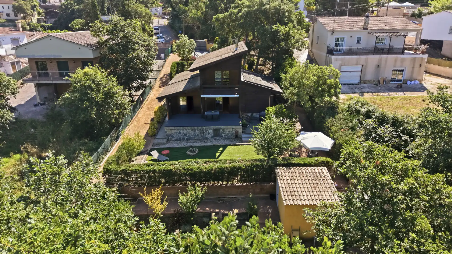 Garten von Haus oder Chalet zum Verkauf in Vidreres mit Klimaanlage, Heizung und Privatgarten