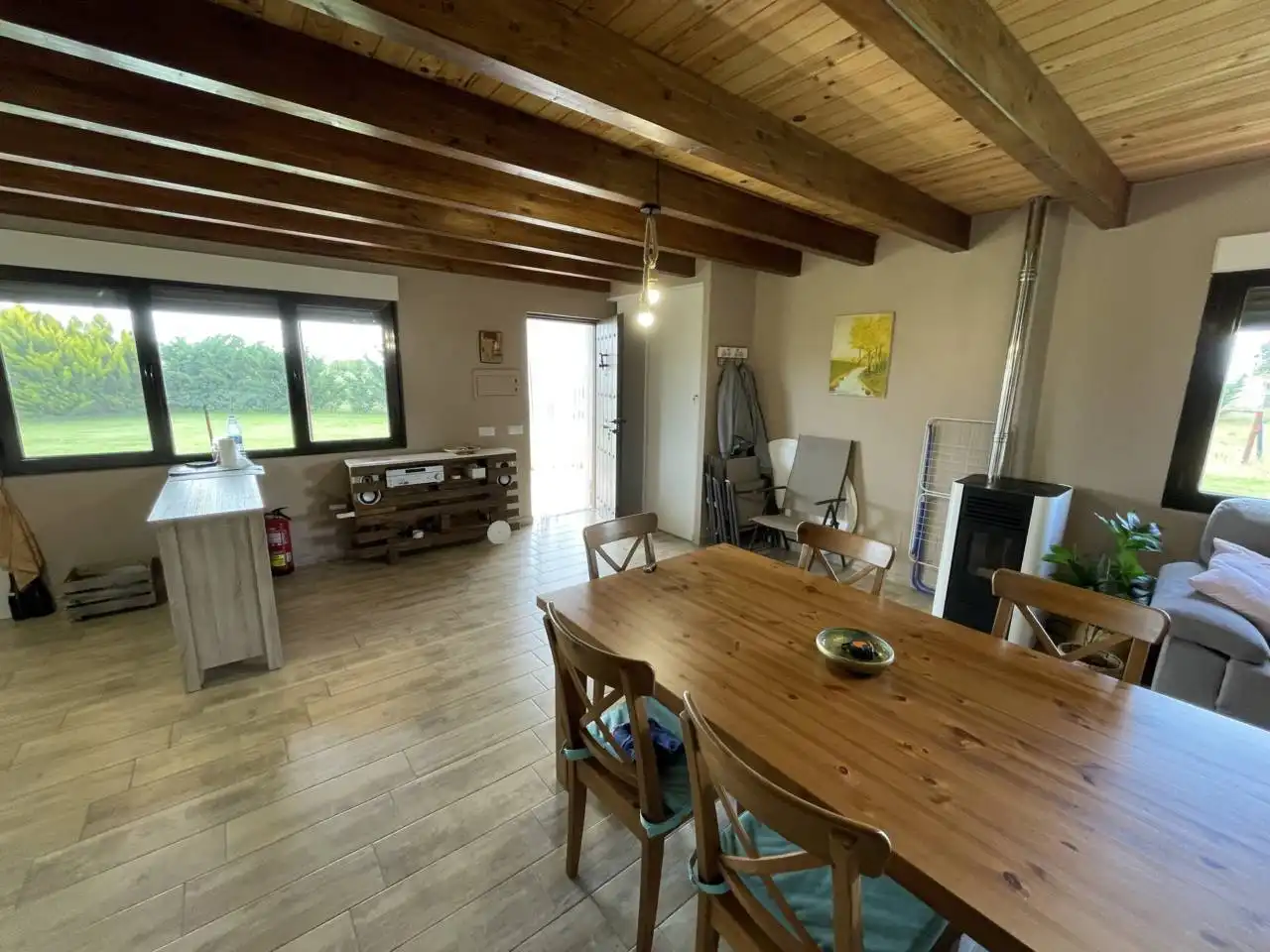 Comedor de Casa o chalet en venta en Coreses con Calefacción, Jardín privado y Piscina