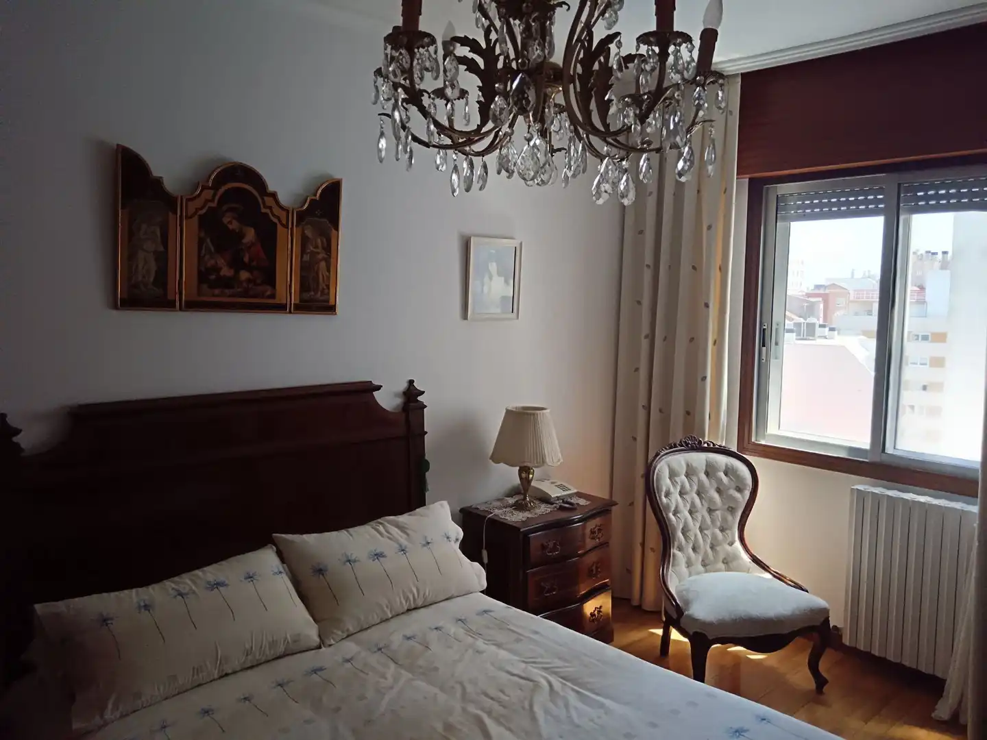 Bedroom of Flat for sale in A Coruña Capital   with Heating, Terrace and Storage room
