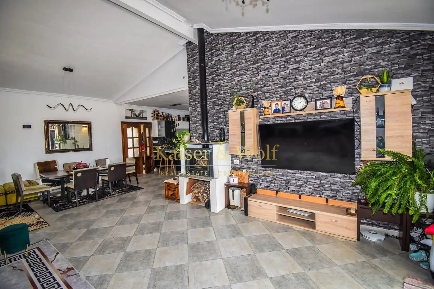 Sala de estar de Finca rústica en venta en Crevillent con Jardín privado, Terraza y Piscina