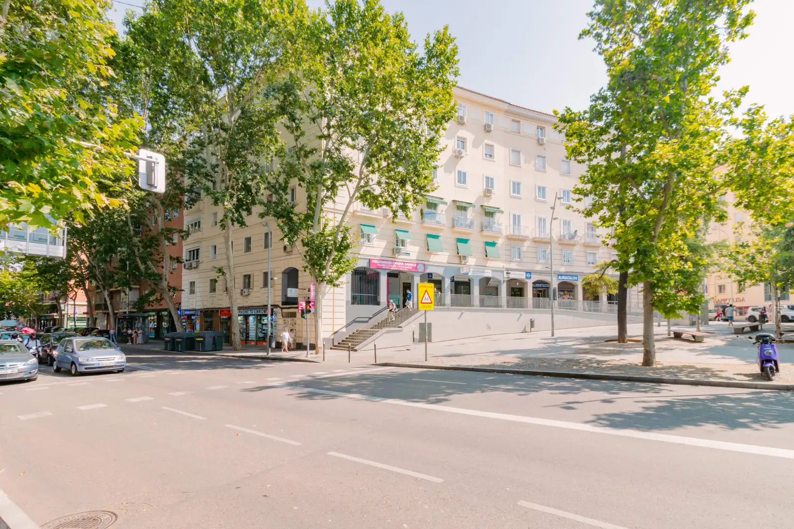 Vista exterior de Piso en venta en Madrid
