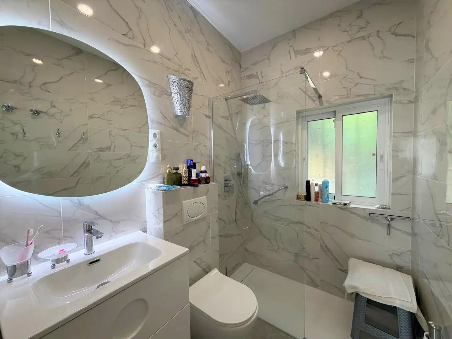 Bathroom of Houses for sale in Benalmádena  with Air Conditioner, Heating and Private garden