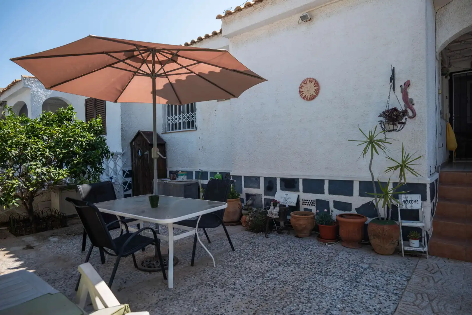 Terraza de Casa adosada en venta en Pilar de la Horadada con Aire acondicionado, Jardín privado y Terraza