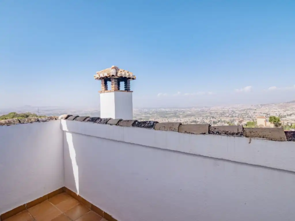 Terraza de Casa o chalet en venta en Monachil con Jardín privado, Terraza y Piscina