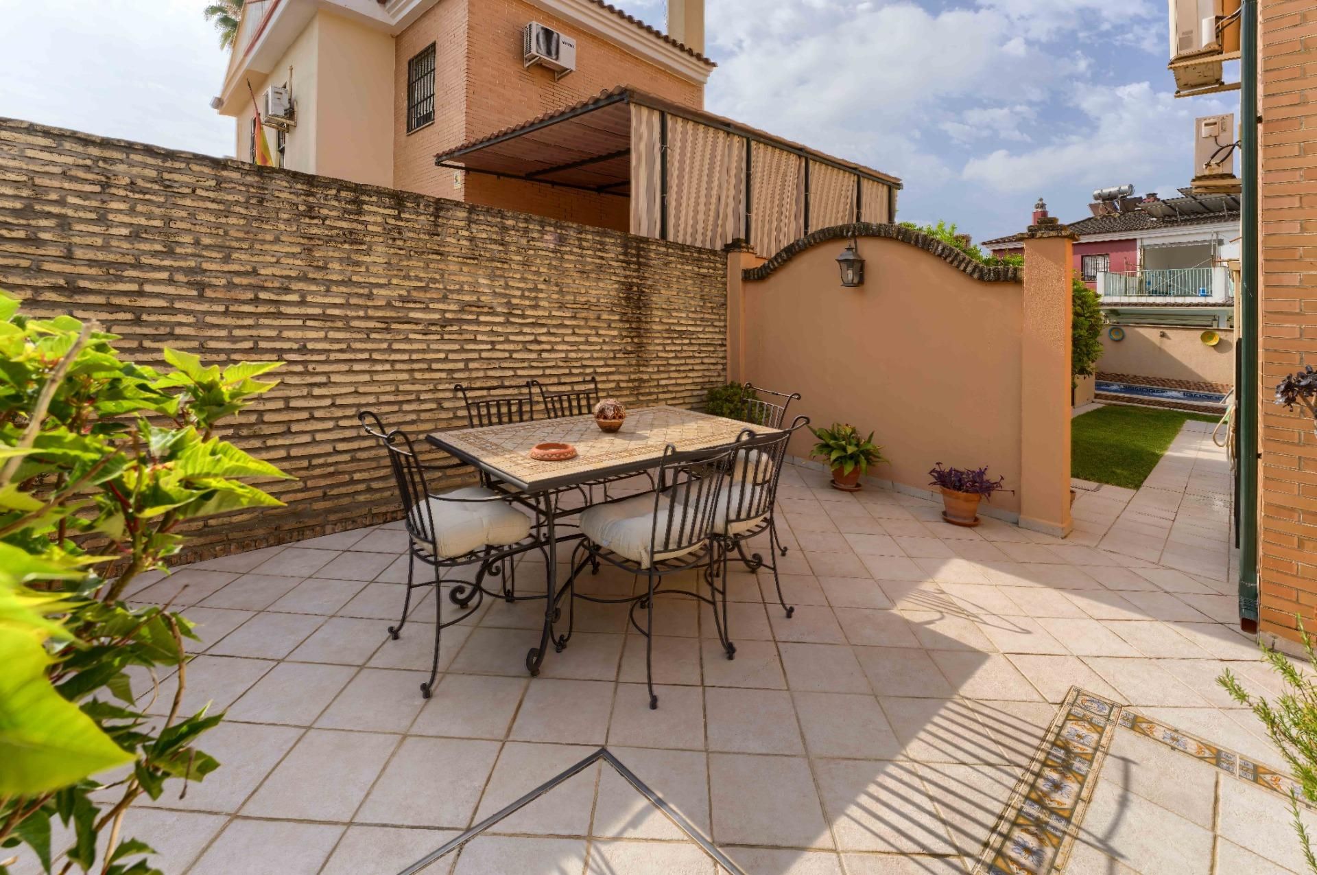 Terraza de Casa o chalet en venta en Gelves