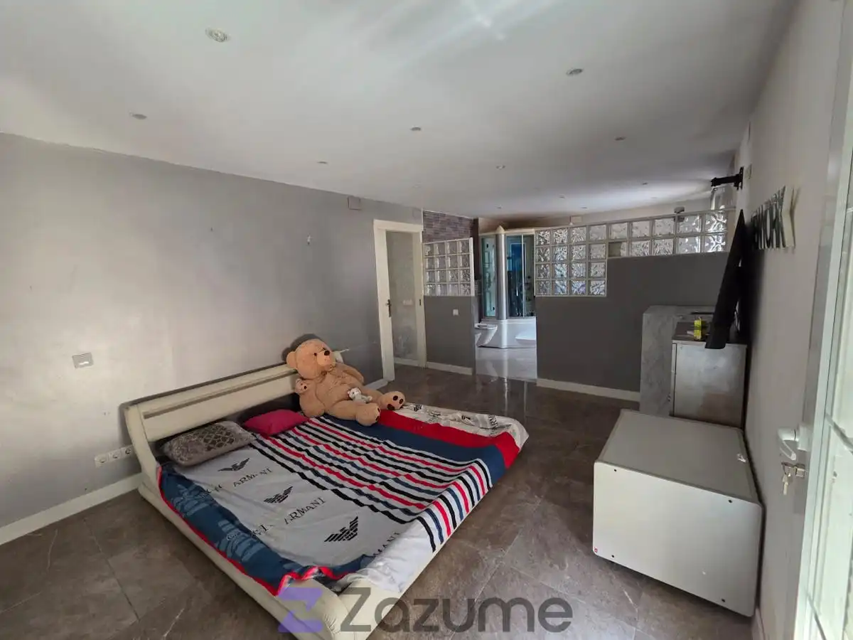 Haus oder Chalet zur Miete in El Casar de Escalona mit Klimaanlage, Privatgarten und Ofen