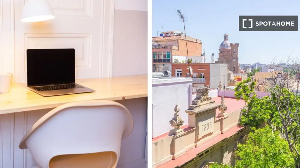 Piso para compartir en Barcelona con Aire acondicionado, Calefacción y Amueblado