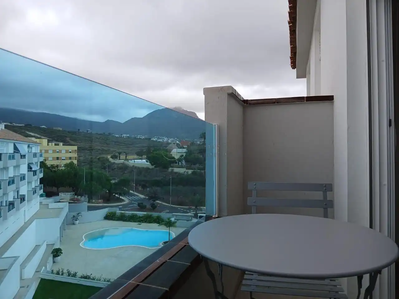 Terraza de Piso de alquiler en Arona con Amueblado, Balcón y Internet