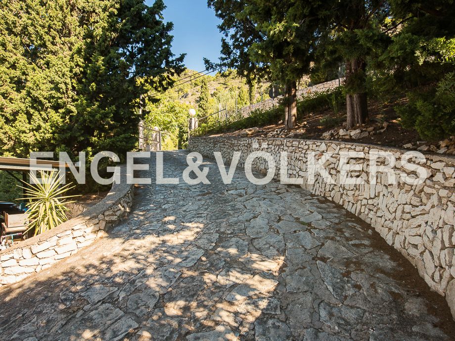 Exterior view of House or chalet for sale in El Real de Gandia  with Air Conditioner, Heating and Private garden