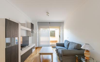 Sala d'estar de Apartament en venda en  Madrid Capital amb Aire condicionat, Calefacció i Terrassa