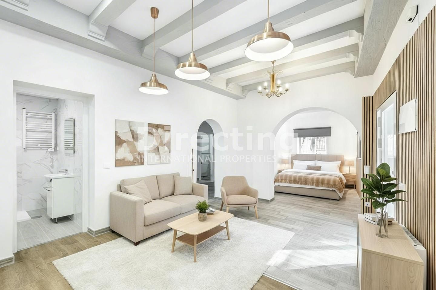 Living room of Planta baja for sale in  Madrid Capital  with Air Conditioner, Heating and Terrace