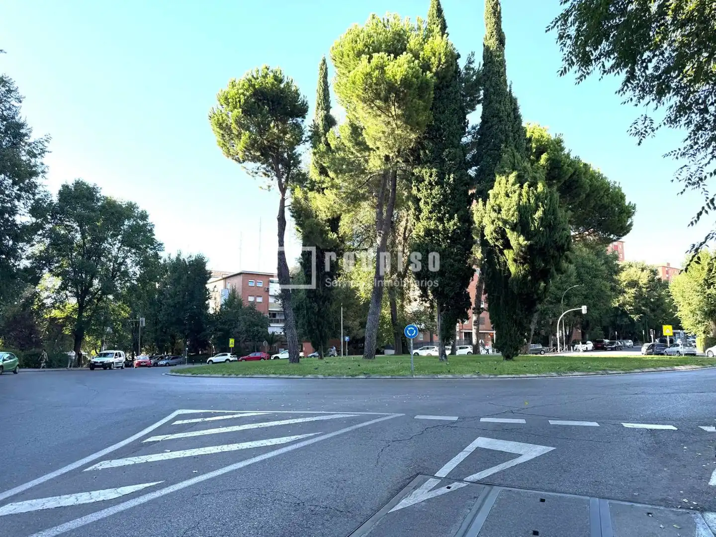 Exterior view of Flat for sale in Madrid  with Air Conditioner, Heating and Private garden