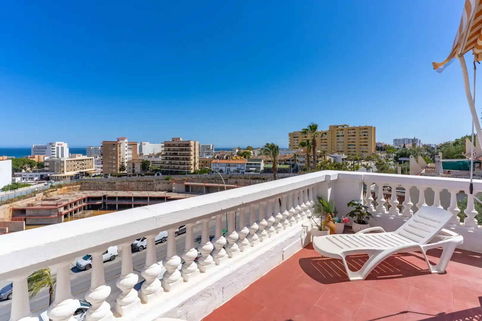 Terrace of Attic for sale in Torremolinos  with Air Conditioner, Heating and Community pool