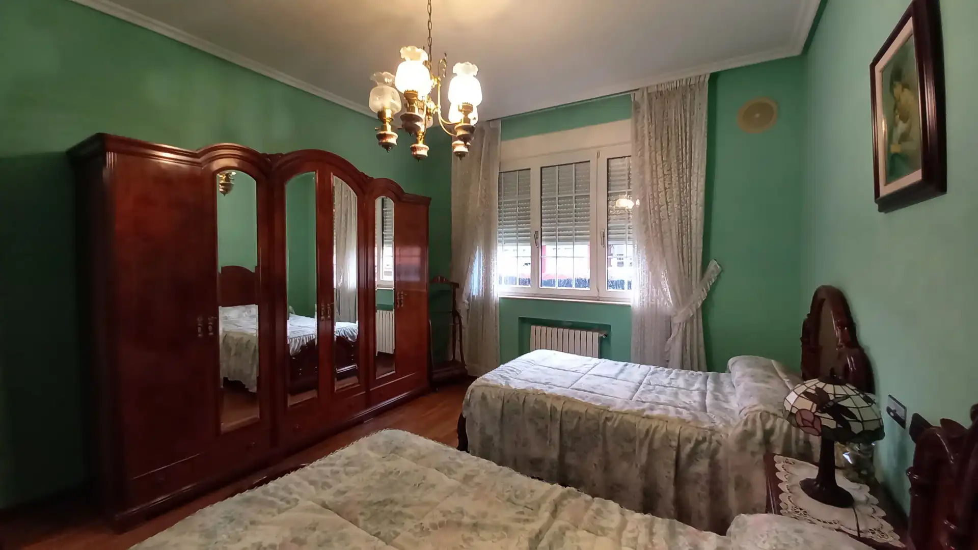 Bedroom of Houses for sale in Castrillón  with Heating, Private garden and Parquet flooring