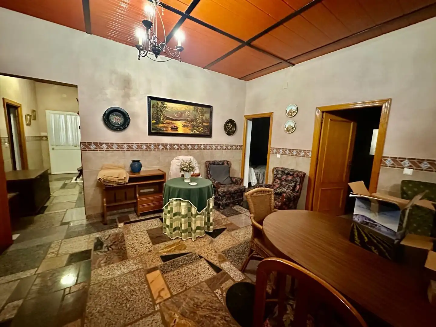 Comedor de Finca rústica en venta en Peñarroya-Pueblonuevo con Jardín privado, Trastero y Piscina