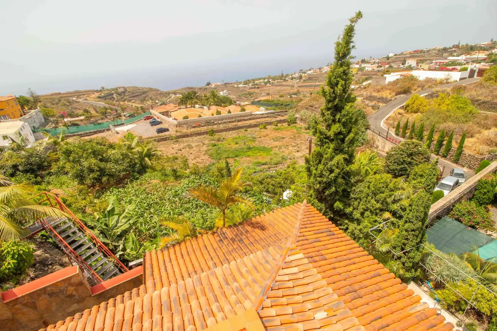 Vista exterior de Casa o xalet en venda en Icod de los Vinos amb Jardí privat, Terrassa i Traster