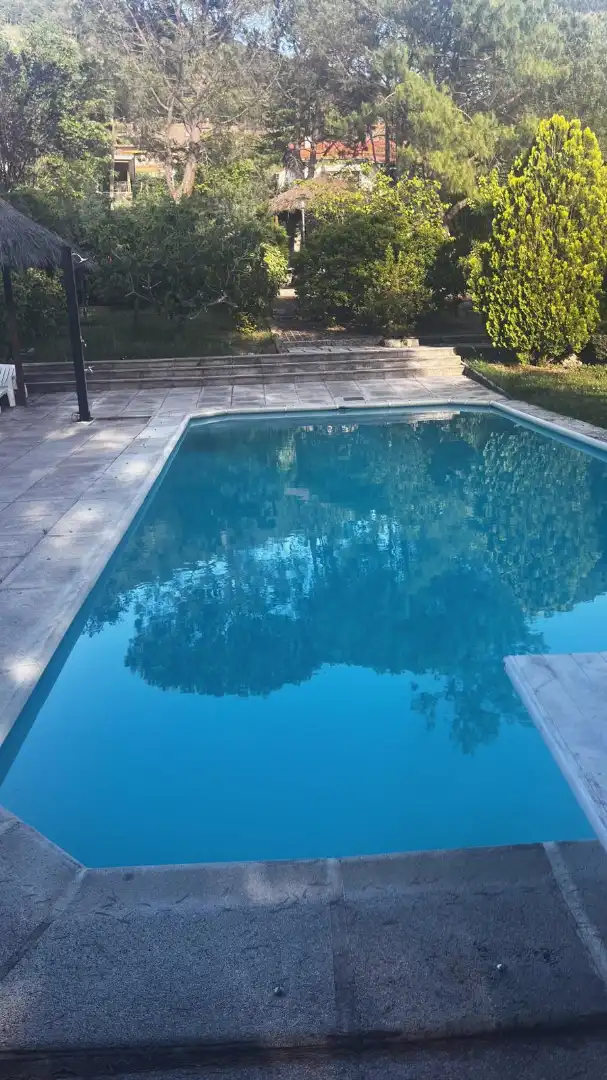 Piscina de Casa o xalet en venda en Collado Mediano amb Jardí privat, Terrassa i Traster