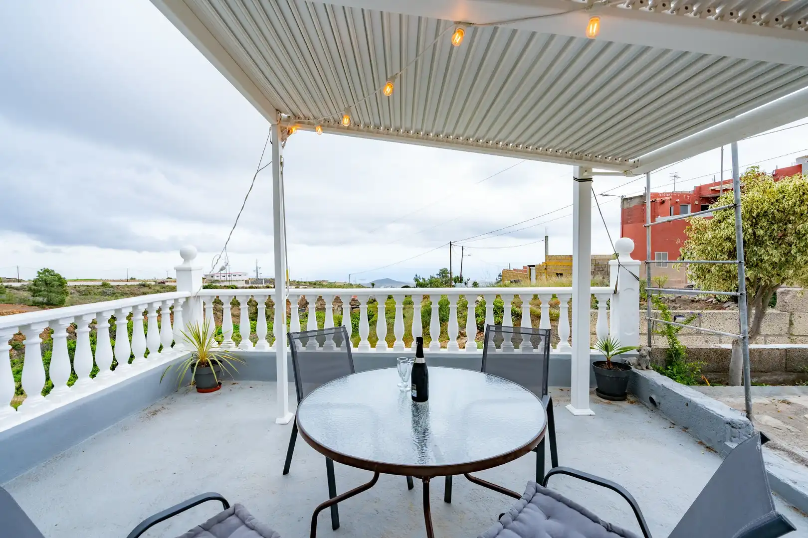Terraza de Finca rústica en venta en Granadilla de Abona con Aire acondicionado, Jardín privado y Terraza