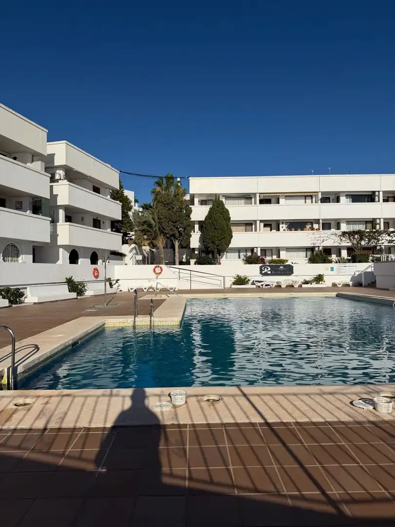 Schwimmbecken von Wohnung zum Verkauf in Mojácar mit Klimaanlage, Terrasse und Schwimmbad