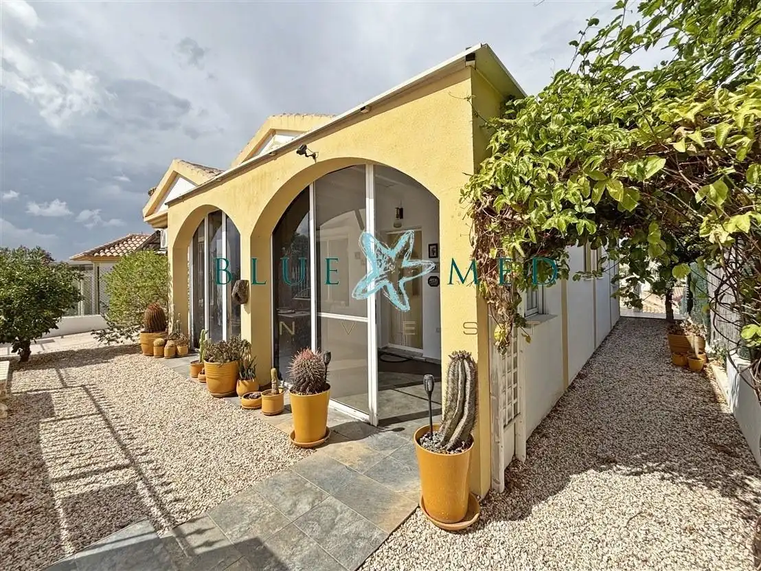 Exterior view of Houses for sale in Mazarrón  with Air Conditioner, Heating and Private garden