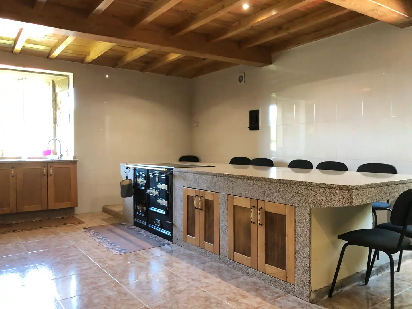 Kitchen of Houses for sale in Chantada  with Heating, Private garden and Parquet flooring