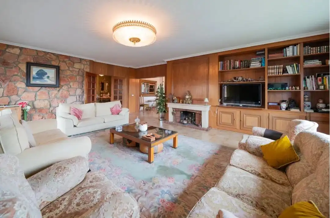 Living room of Houses for sale in El Molar (Madrid)  with Heating, Private garden and Terrace