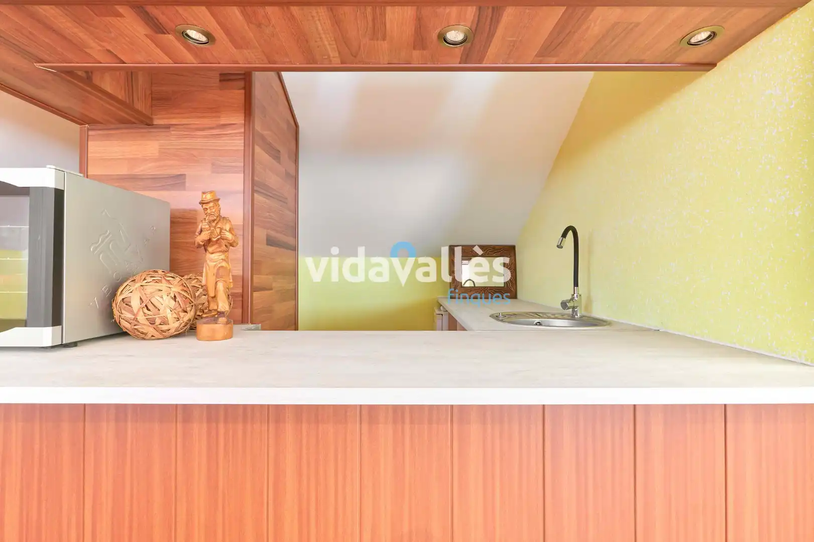 Cocina de Casa o chalet en venta en Sant Celoni con Aire acondicionado, Calefacción y Jardín privado