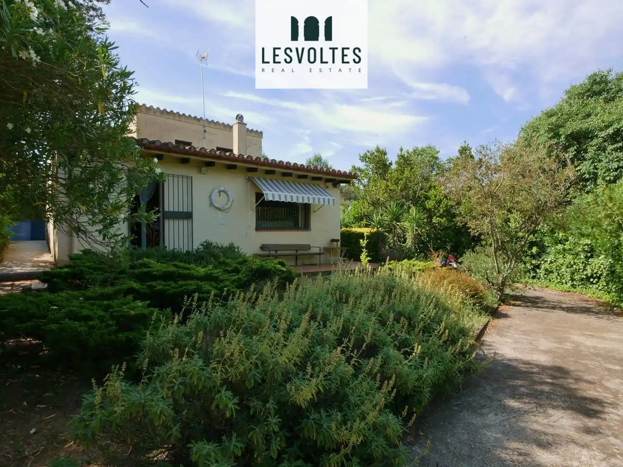 Vista exterior de Casa o chalet en venta en Ventalló con Jardín privado, Parquet y Terraza