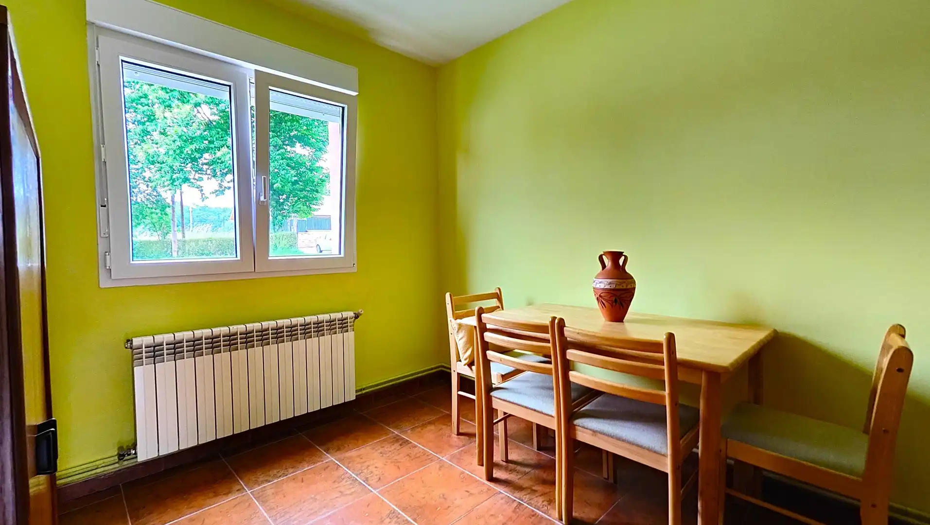 Comedor de Casa o chalet en venta en Oroso con Calefacción, Jardín privado y Amueblado