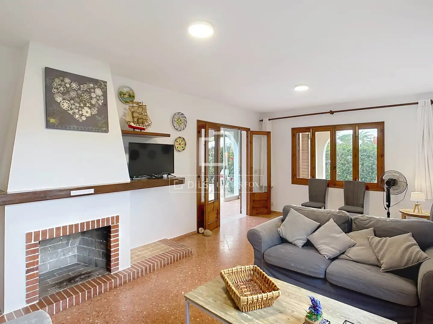 Sala d'estar de Casa o xalet en venda en Ciutadella de Menorca amb Aire condicionat, Terrassa i Traster