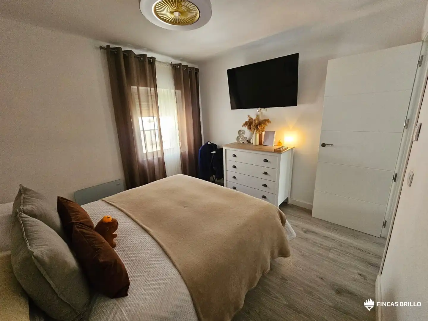 Schlafzimmer von Wohnung zum Verkauf in Cáceres mit Klimaanlage, Heizung und Terrasse