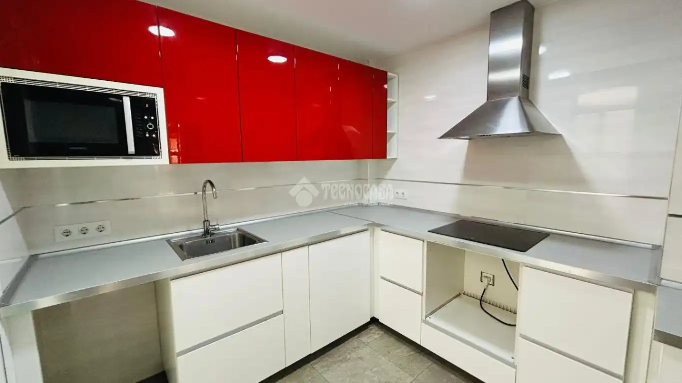 Kitchen of Flat for sale in Madrid  with Air Conditioner, Heating and Terrace