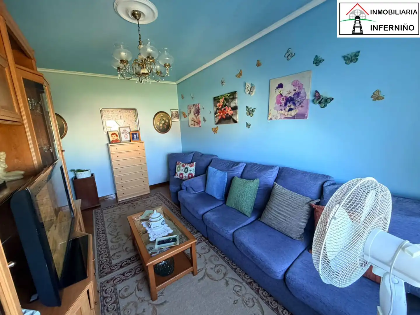 Living room of Flat for sale in A Malata - Catabois - Ciudad Jardín