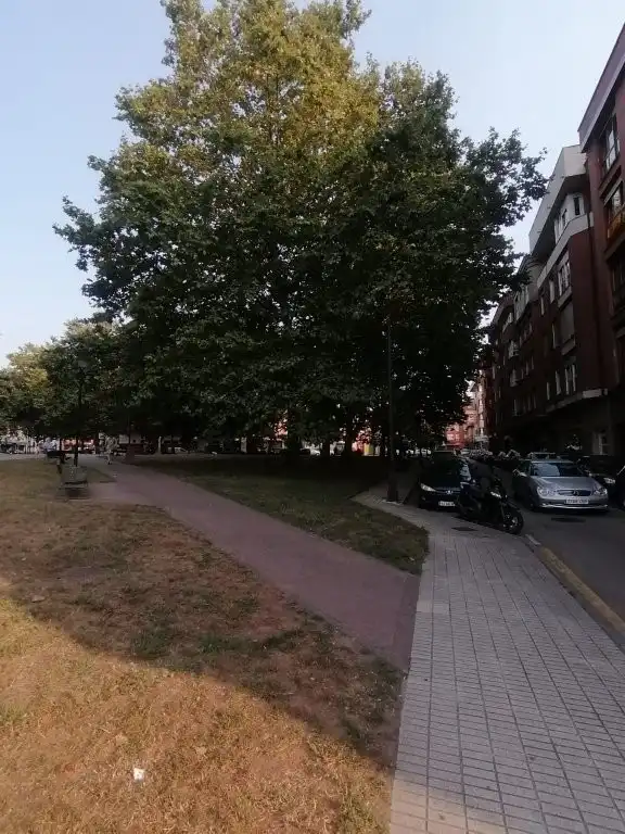 Vista exterior de Pis en venda en Gijón  amb Moblat i Forn