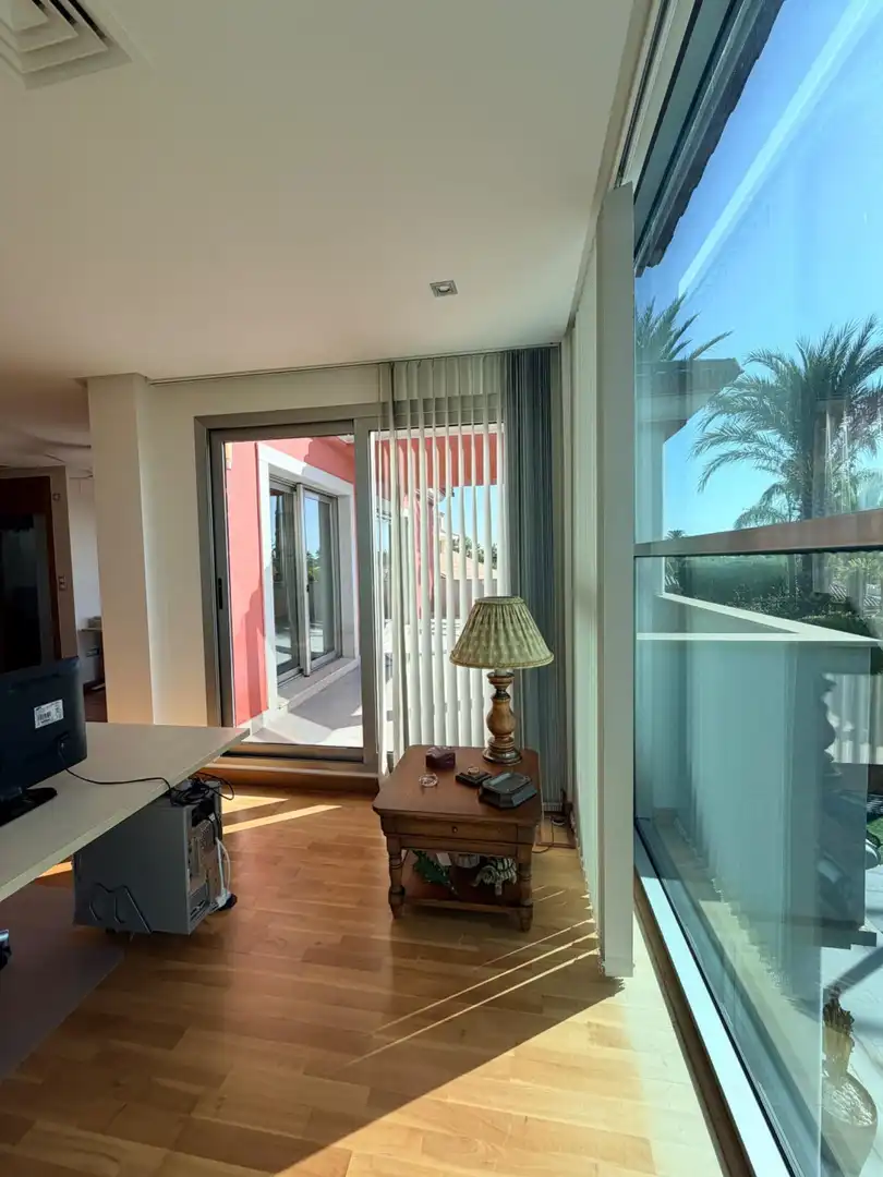 Terraza de Casa o chalet de alquiler en Elche / Elx con Aire acondicionado, Calefacción y Jardín privado