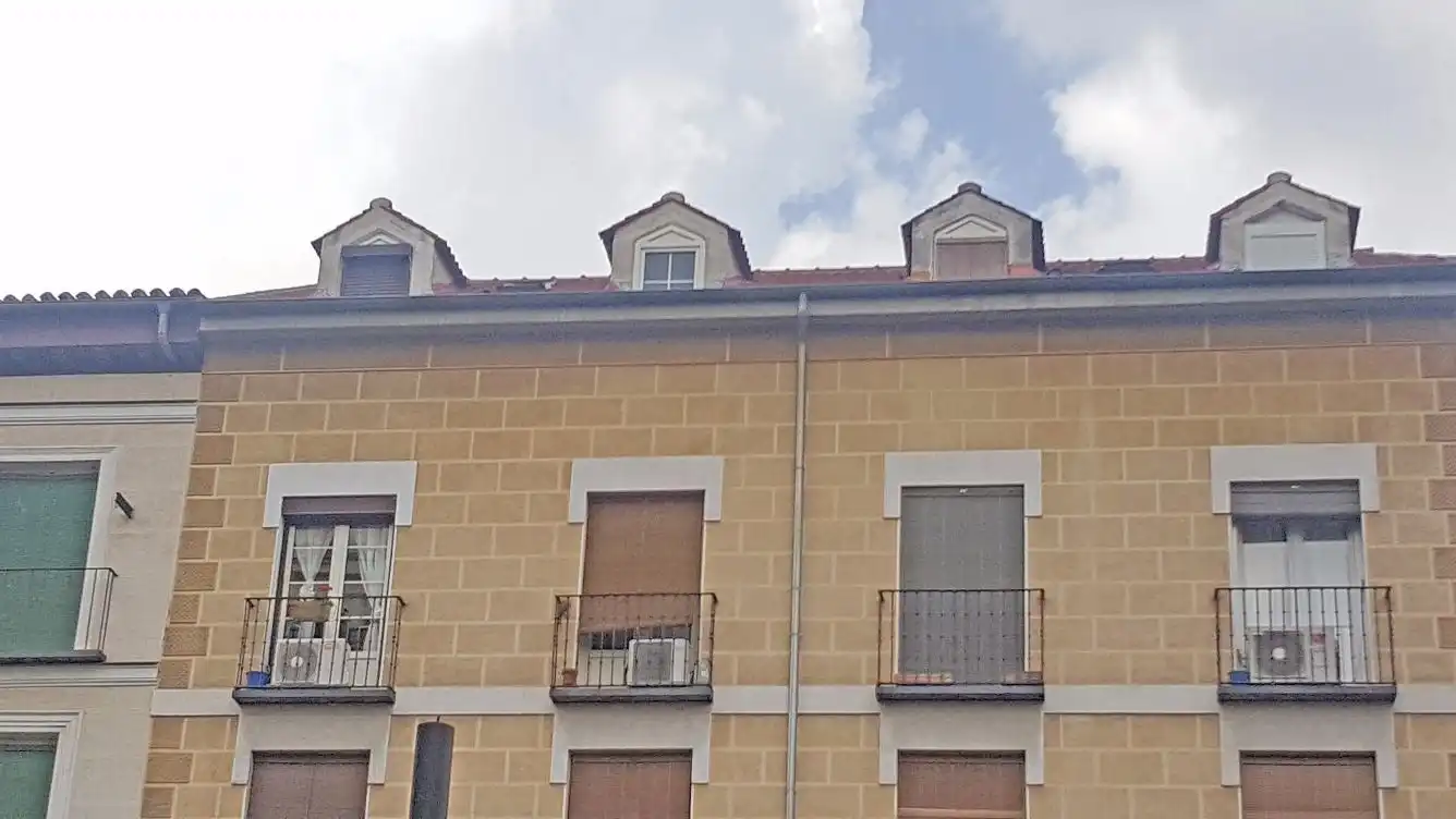 Vista exterior de Ático de alquiler en Madrid con Aire acondicionado, Calefacción y Amueblado