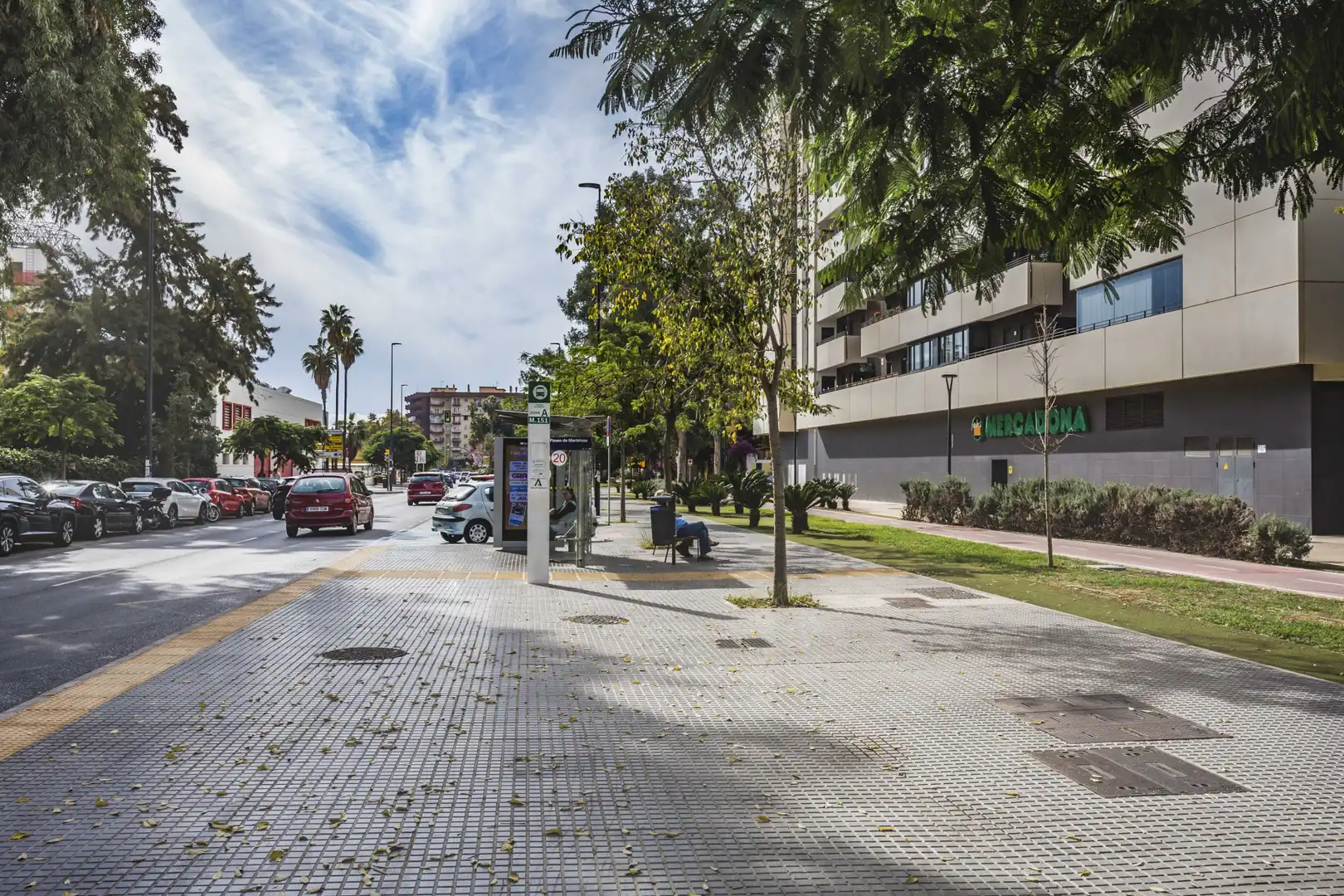 Außenansicht von Wohnung zum Verkauf in Málaga mit Schwimmbad und Gemeinschaftspool