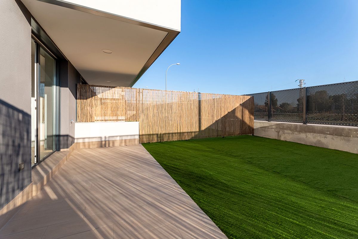 Terrace of Planta baja to rent in Alcalá de Henares  with Air Conditioner, Private garden and Storage room