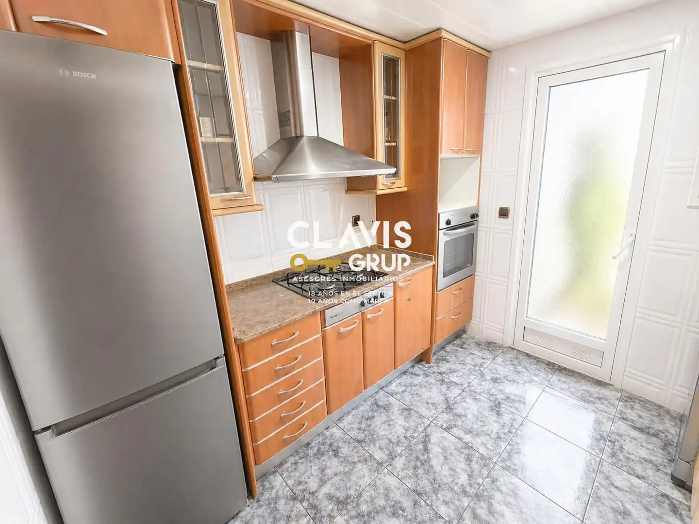 Cocina de Piso en venta en Barcelona con Aire acondicionado y Terraza