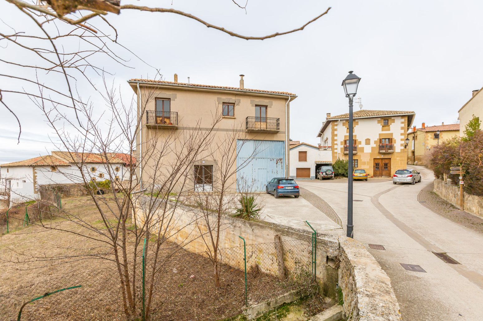 Exterior view of House or chalet for sale in Unzué / Untzue  with Heating, Private garden and Parquet flooring