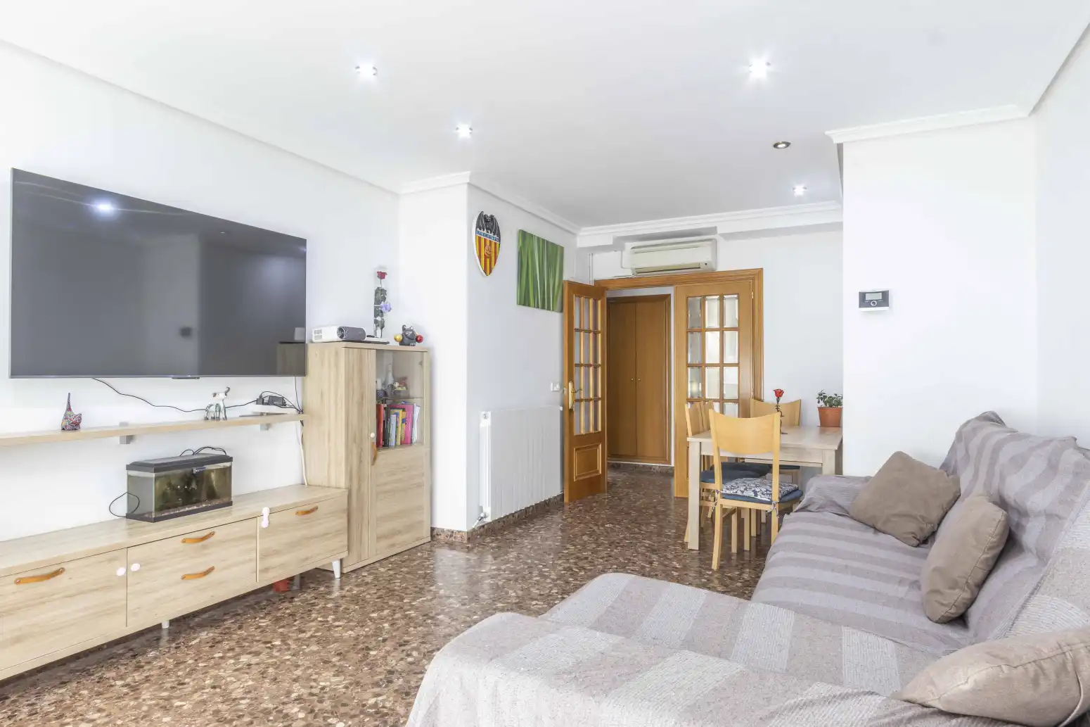 Sala de estar de Piso en venta en Meliana con Aire acondicionado, Calefacción y Terraza