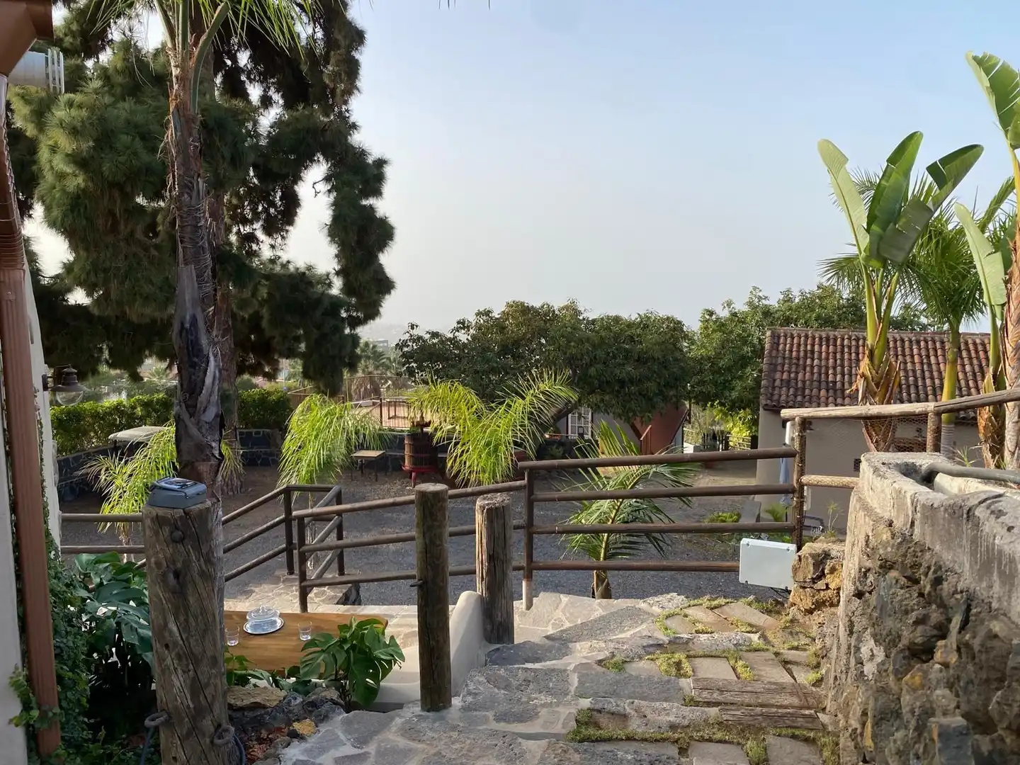 Terrasse von Country house zum Verkauf in Santa Úrsula mit Privatgarten, Terrasse und Schwimmbad