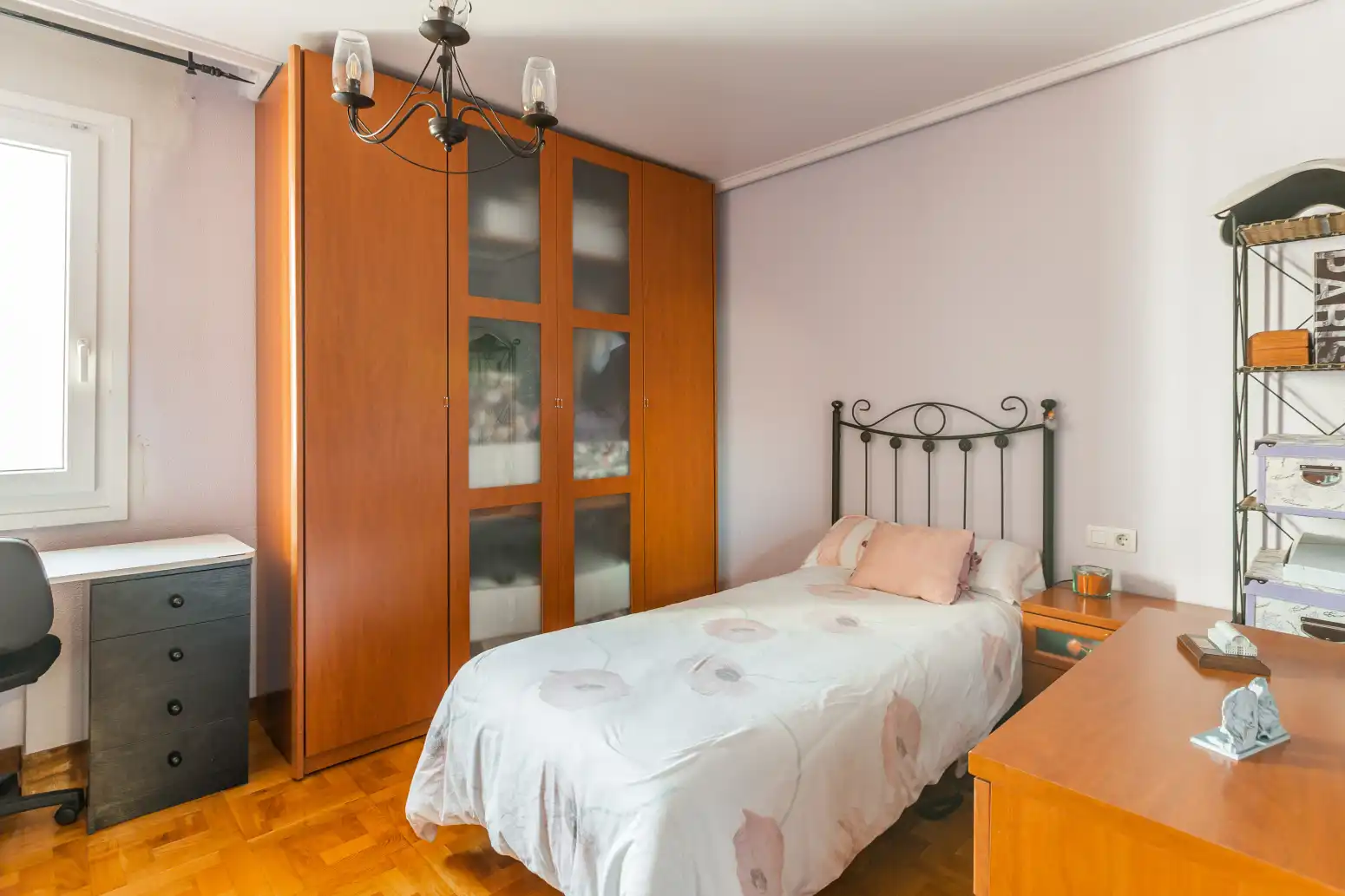 Bedroom of Flat for sale in  Pamplona / Iruña  with Heating and Terrace