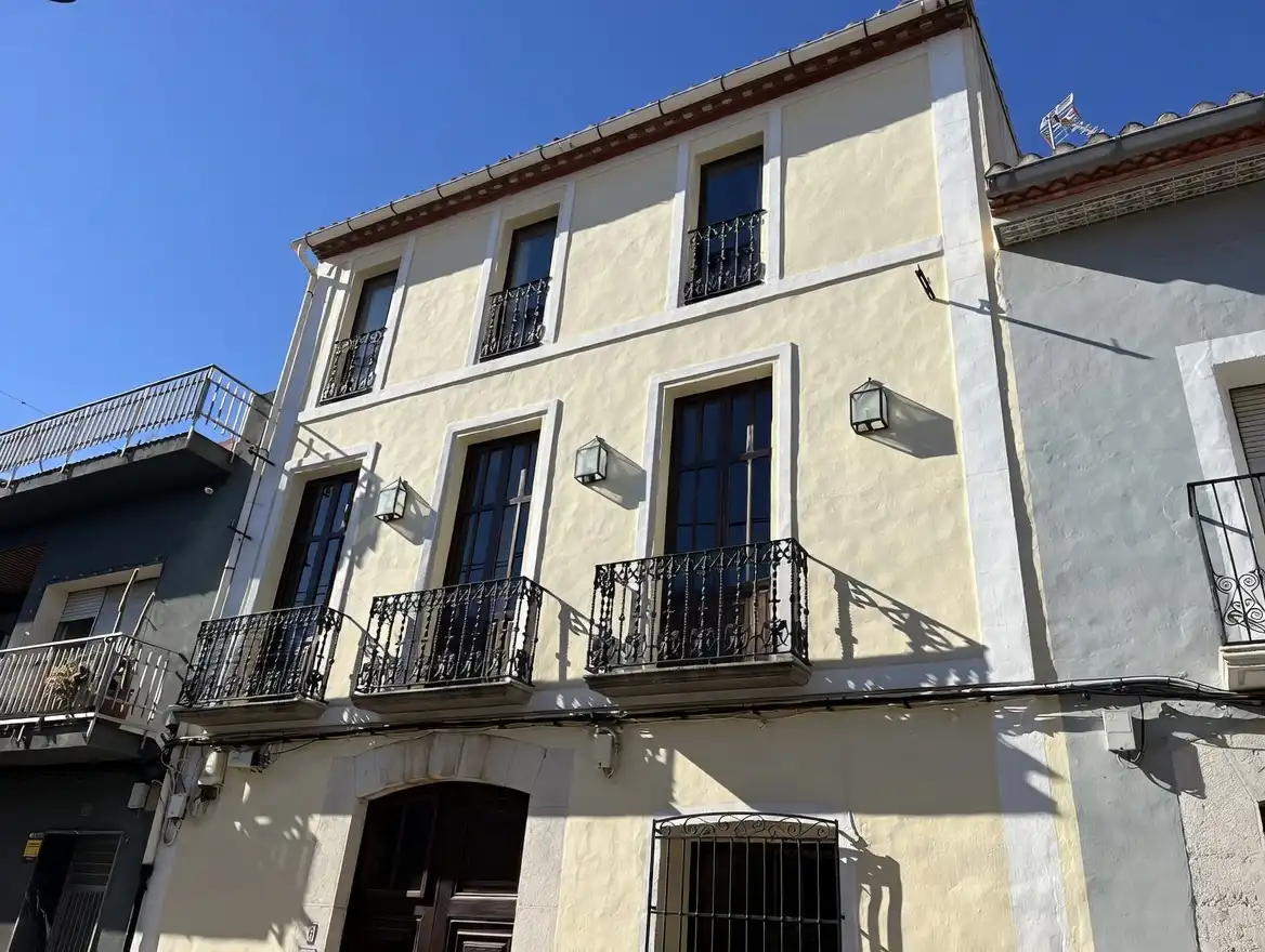 Vista exterior de Finca rústica en venda en Xaló amb Terrassa, Traster i Balcó