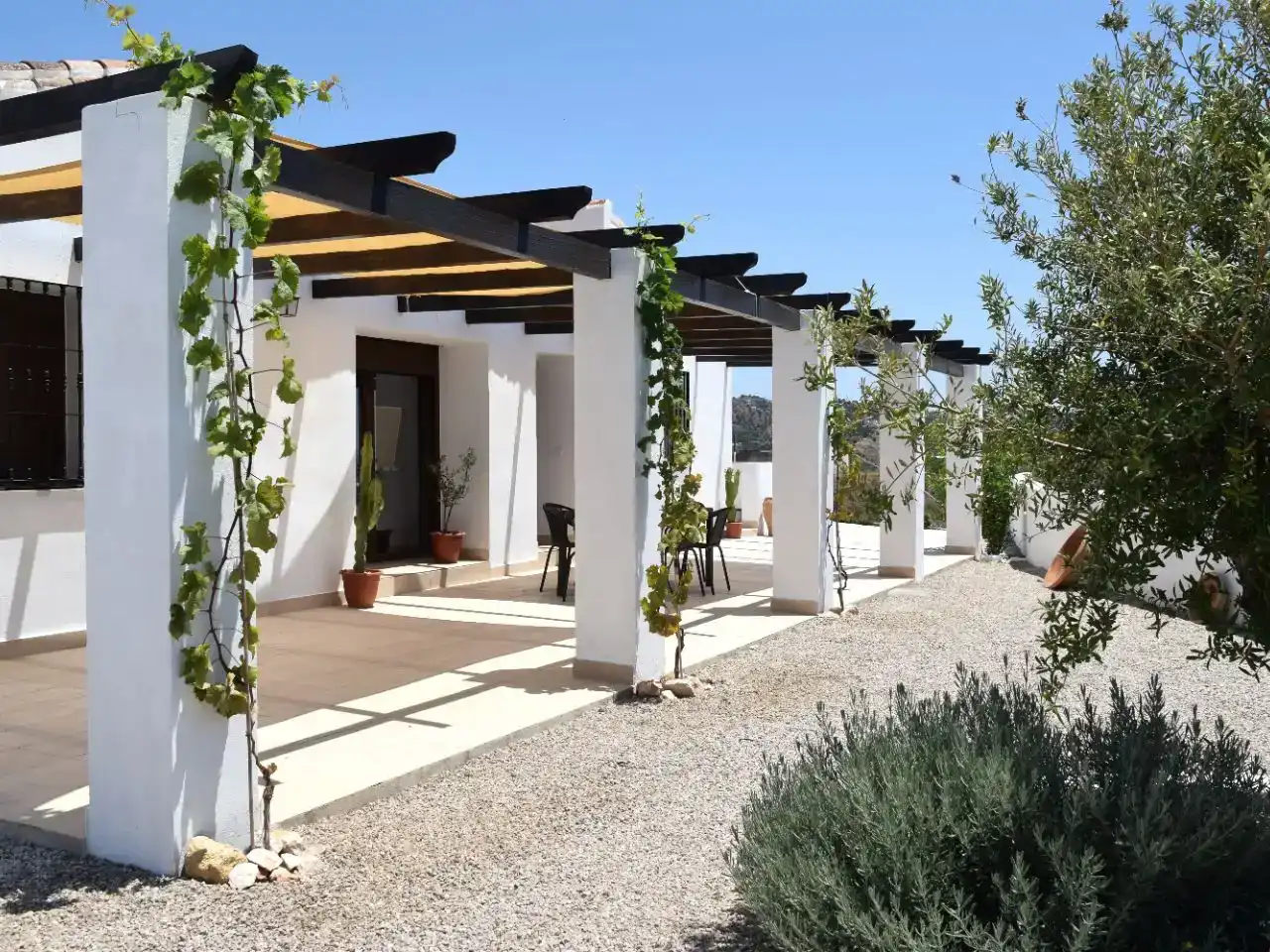 Terraza de Casa o chalet de alquiler en Algarrobo con Aire acondicionado, Jardín privado y Trastero