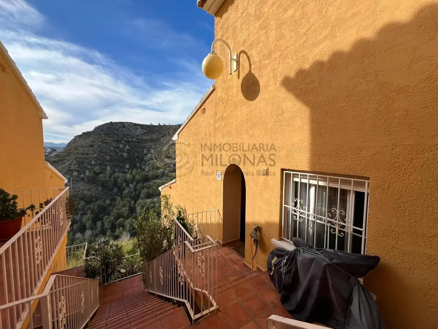 Terraza de Apartamento en venta en Benitachell / El Poble Nou de Benitatxell con Jardín privado, Terraza y Amueblado