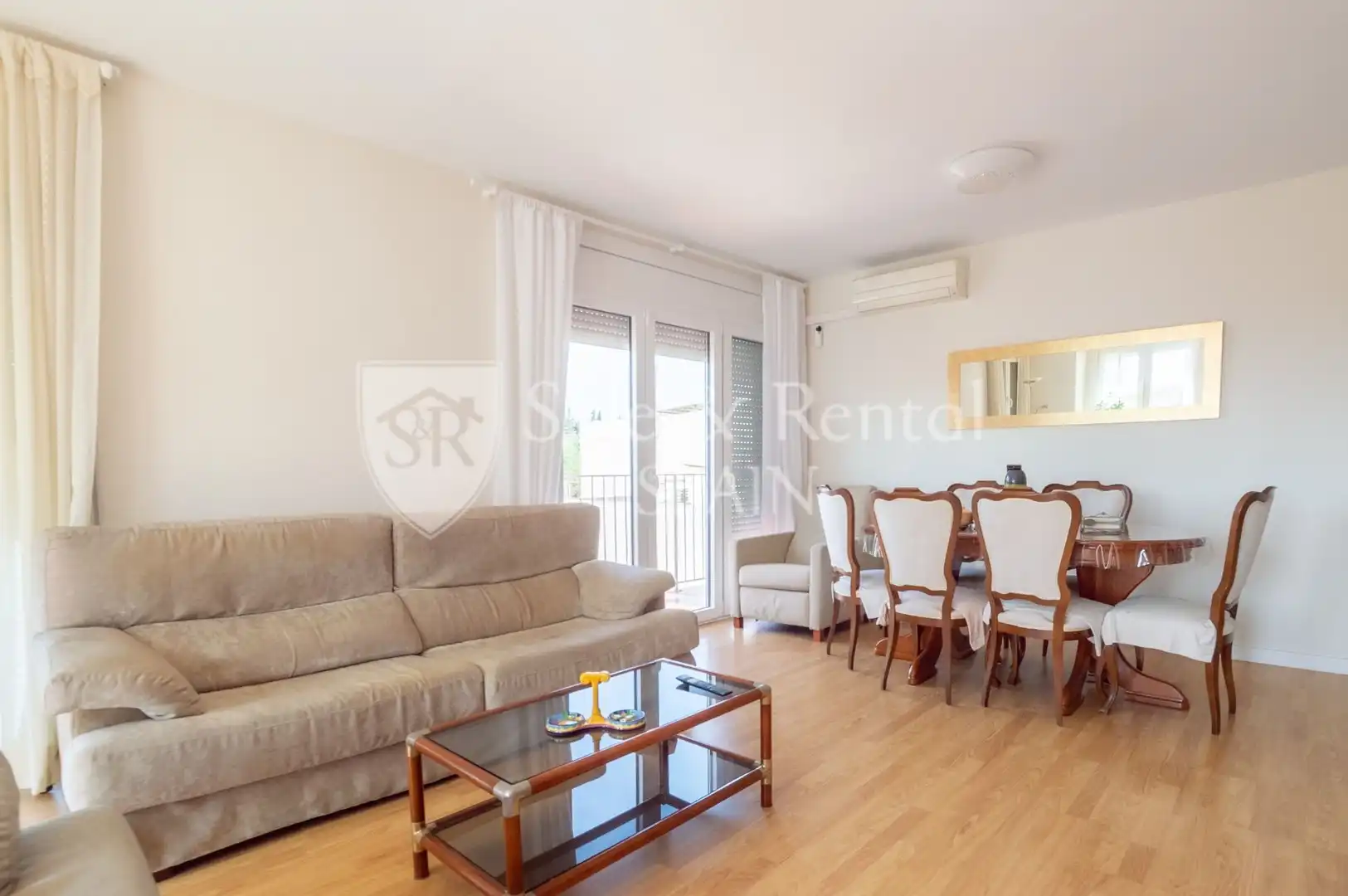 Sala de estar de Piso en venta en Blanes con Aire acondicionado y Terraza