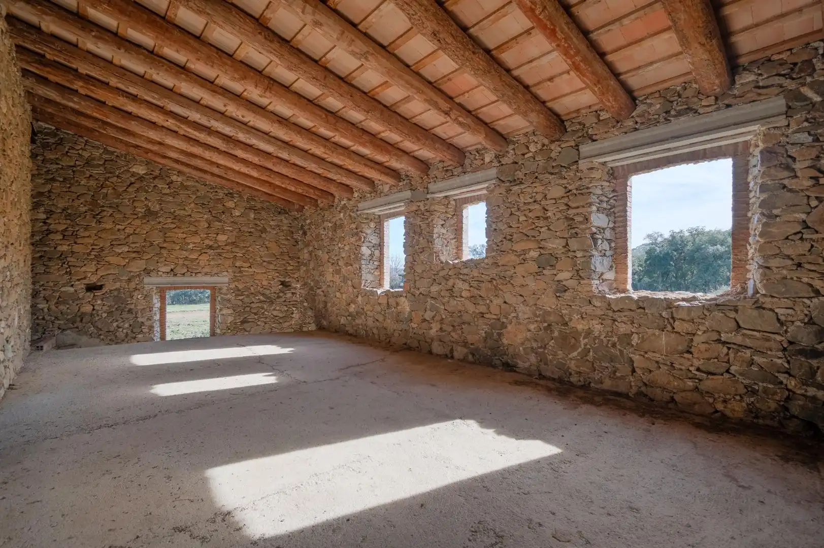 Vista exterior de Finca rústica en venda en Cruïlles, Monells I Sant Sadurní de L'Heura