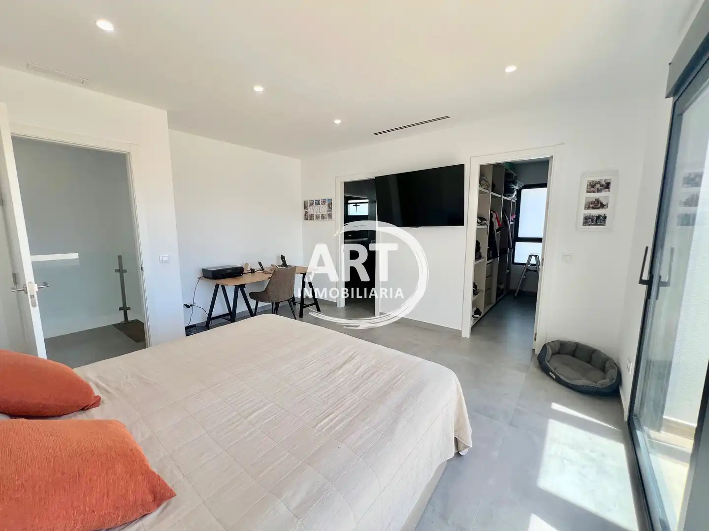 Bedroom of Houses for sale in San Antonio de Benagéber  with Air Conditioner, Heating and Private garden